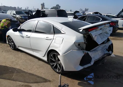2018 Honda Civic Si from USA, damaged, VIN 2HGFC1E51JH707585